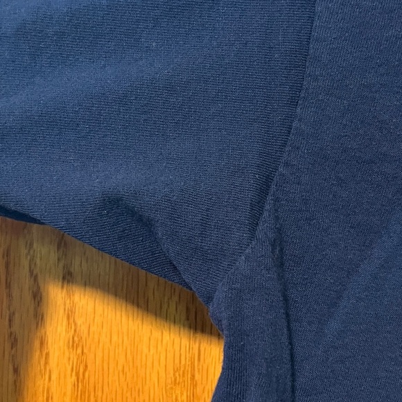 Simply Southern Navy Tee with Yellow Emblem - Picture 4 of 8